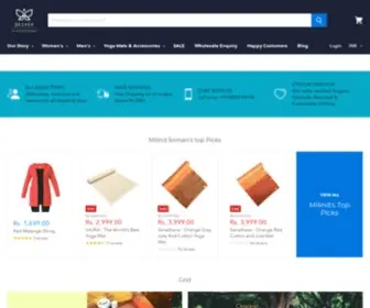 Deivee.com(Deivee by Milind Soman) Screenshot
