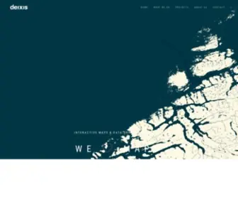 Deix.is(Driven storytelling & interactive maps) Screenshot