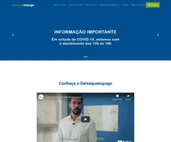 Deixaqueeupago.com.br(Deixaqueeupago) Screenshot
