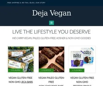Dejavegan.com(Deja Vegan) Screenshot