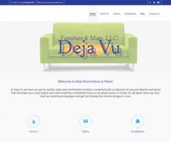 Dejavufurniture.com(Furniture Stores in NH) Screenshot