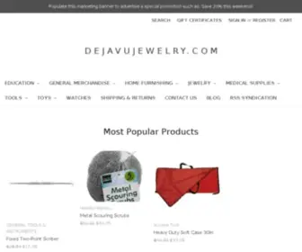 Dejavujewelry.com(Jewelry silver jewelry) Screenshot