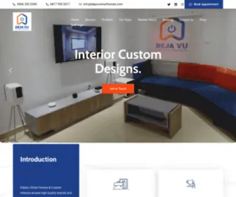 Dejavusmarthomes.com(Dejavu Smart Homes) Screenshot