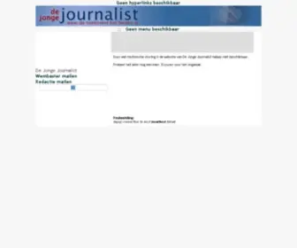 Dejongejournalist.nl(De Jonge Journalist) Screenshot