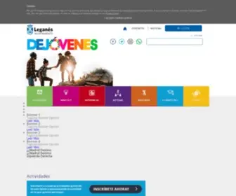 Dejovenesleganes.es(Dejóvenes) Screenshot