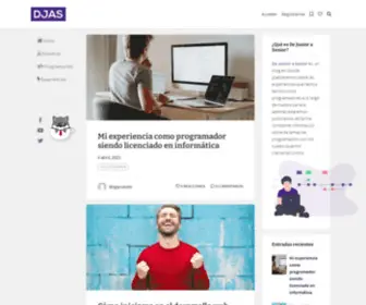 Dejuniorasenior.com(Nuestra experiencia como programadores) Screenshot