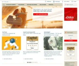 Deka.de(Deka Investments) Screenshot