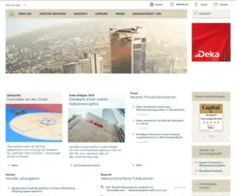 Dekabank.de(Deka-Gruppe) Screenshot