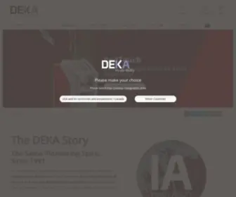 Dekalaser.com(Medical Laser Equipment Design and Production) Screenshot