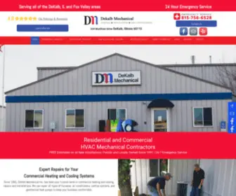 Dekalbmechanical.com(DeKalb Mechanical Inc) Screenshot