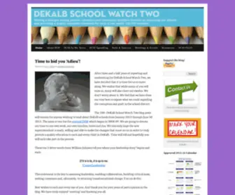 Dekalbschoolwatch.com(Ipsa scientia potestas est) Screenshot