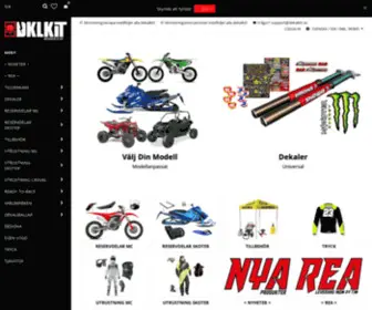 Dekalkit.se(Sveriges största utbud av dekalkit till Mx) Screenshot