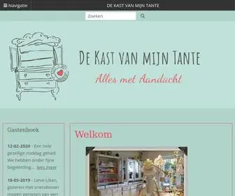 DekastvanmijNtante.nl(DE KAST VAN MIJN TANTE) Screenshot