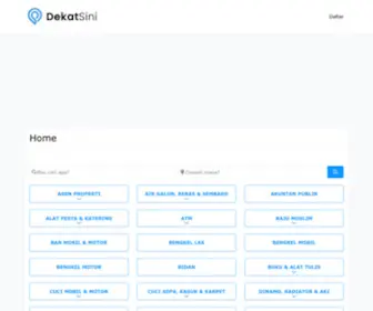 Dekatsini.id(Dekat Sini) Screenshot
