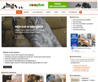 Dekattensite.nl(Katten in al hun facetten) Screenshot
