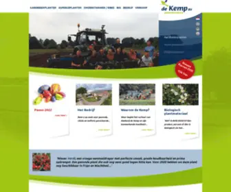 Dekemp.nl(De Kemp BV Plantenkwekerij) Screenshot