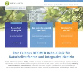 Dekimed.de(Celenus DEKIMED) Screenshot