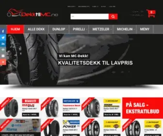 Dekktilmc.no(MC Dekk) Screenshot