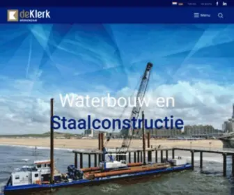 Deklerkbv.nl(De Klerk Werkendam) Screenshot