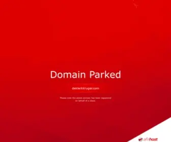 Deklerkkruger.com(Domain Parked) Screenshot