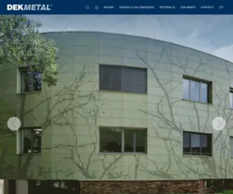 Dekmetal.pl(Home) Screenshot