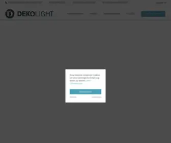 Deko-Light.com(Ihr Partner in der LED) Screenshot
