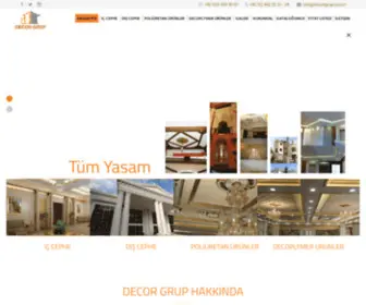 Deko-TEK.com.tr(Decor Grup Ankara Poliüretan Çıta) Screenshot