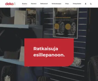 Deko.fi(Myymälämarkkinointi) Screenshot