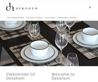 Dekohem.com(Modern lifestyle) Screenshot