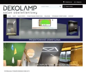 Dekolamp.pl(Salon oświetleniowy) Screenshot