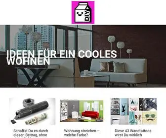 Dekomilch.de(Tolles Heimdesign für gross und klein) Screenshot
