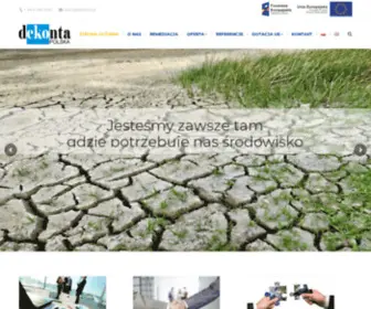 Dekonta.pl(Badanie gruntu zanieczyszczonego) Screenshot