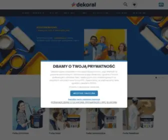 Dekoral.pl(Farby do ścian i sufitów) Screenshot