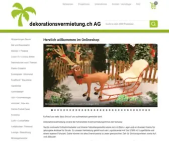 Dekorationsvermietung.ch(dekorationsvermietung) Screenshot