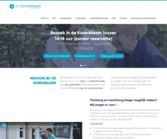 Dekorenbloem.net(De Korenbloem) Screenshot