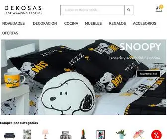 Dekosas.com(DKS Tienda Online de Diseño) Screenshot