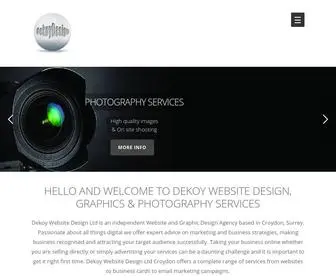 Dekoydesign.com(Website Design Croydon) Screenshot