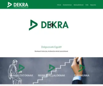 Dekra-Arbeit.hu(Munkalehetőség) Screenshot