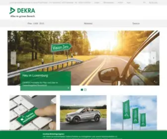 Dekra-Automotive.lu(Dekra) Screenshot