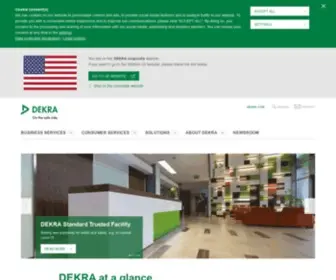 Dekra-Certification.com(Certification Body) Screenshot
