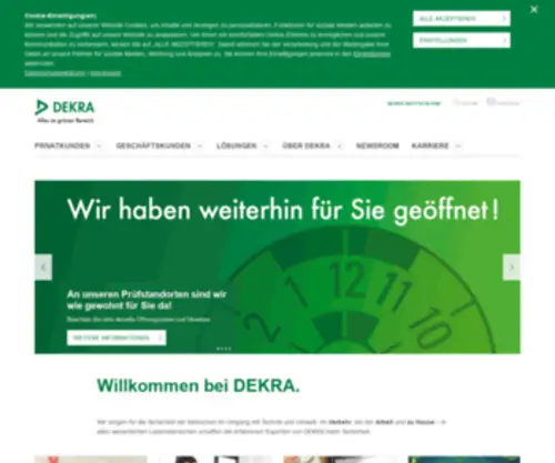 Dekra-Certification.de(Dekra Certification) Screenshot