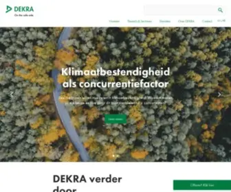 Dekra-Certification.nl(Audit en certificeringsdiensten) Screenshot