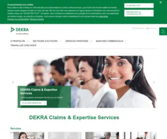 Dekra-Claims-Services.fr(Dekra Claims Services) Screenshot