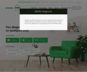 Dekra-Diagnostic.fr(DEKRA Diagnostic) Screenshot