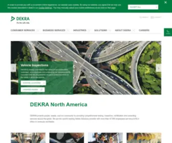 Dekra-NA.com(Dekra NA) Screenshot