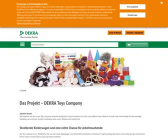 Dekra-Toyscompany.com(DEKRA Akademie) Screenshot