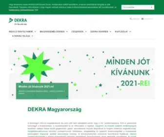 Dekra.hu(MagyarországDEKRA) Screenshot