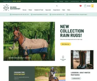 Dekroo.com(Horse stuff for a low price) Screenshot