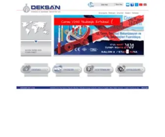 Deksan.com.tr(Deksan Hidrolik) Screenshot