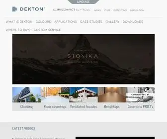 Dekton.com.au(Dekton Oceania) Screenshot